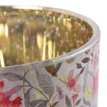 Load image into Gallery viewer, Windlight Glass zara flowers medium 12cm
