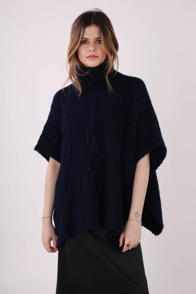 Sleeveless sweater - PANCHO: Navy