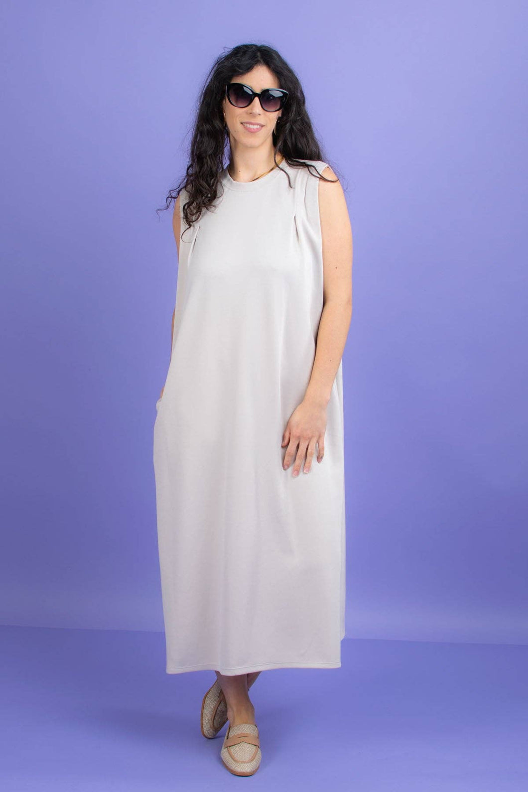 LALLA Dress: One size / Beige / Viscose 39% polyester 55% elastane 6%