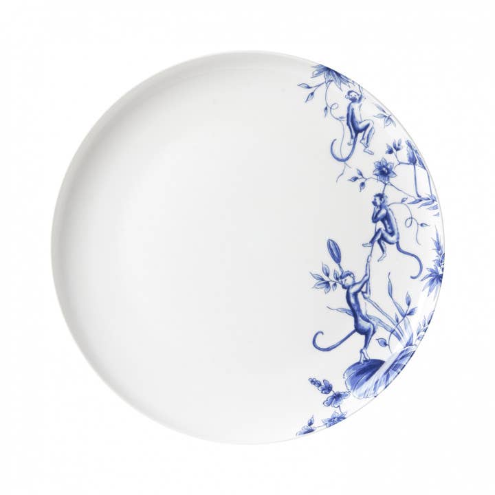 Dinner plate Monkey garland 26 cm