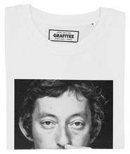 Load image into Gallery viewer, Gainsbourg T-shirt - French song t-shirt: White / L
