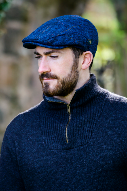 Men's 100% Tweed Trinity Cap 34: XL