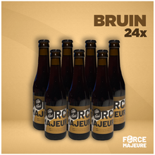 Load image into Gallery viewer, 24x Force Majeure Bruin Belgian Non alcoholic Beer
