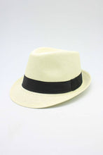 Load image into Gallery viewer, Summer Trilby Hat: Dark grey
