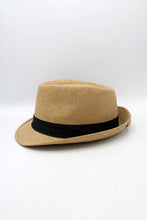 Load image into Gallery viewer, Summer Trilby Hat: Dark grey
