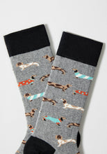 Load image into Gallery viewer, BePets Grey - 100% Organic Cotton Socks: Flock / Intl / 41/46
