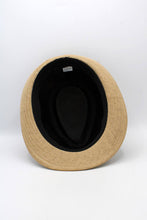 Load image into Gallery viewer, Summer Trilby Hat: Dark grey
