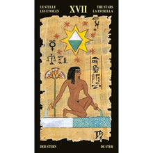 Load image into Gallery viewer, Egyptian Tarot Cards Lo Scarabeo
