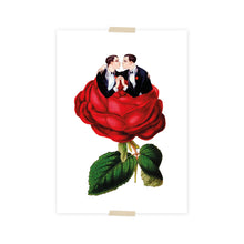 Load image into Gallery viewer, Postcard collage for men
