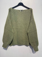 Load image into Gallery viewer, Kid mohair and wool sweater 5102: Navy
