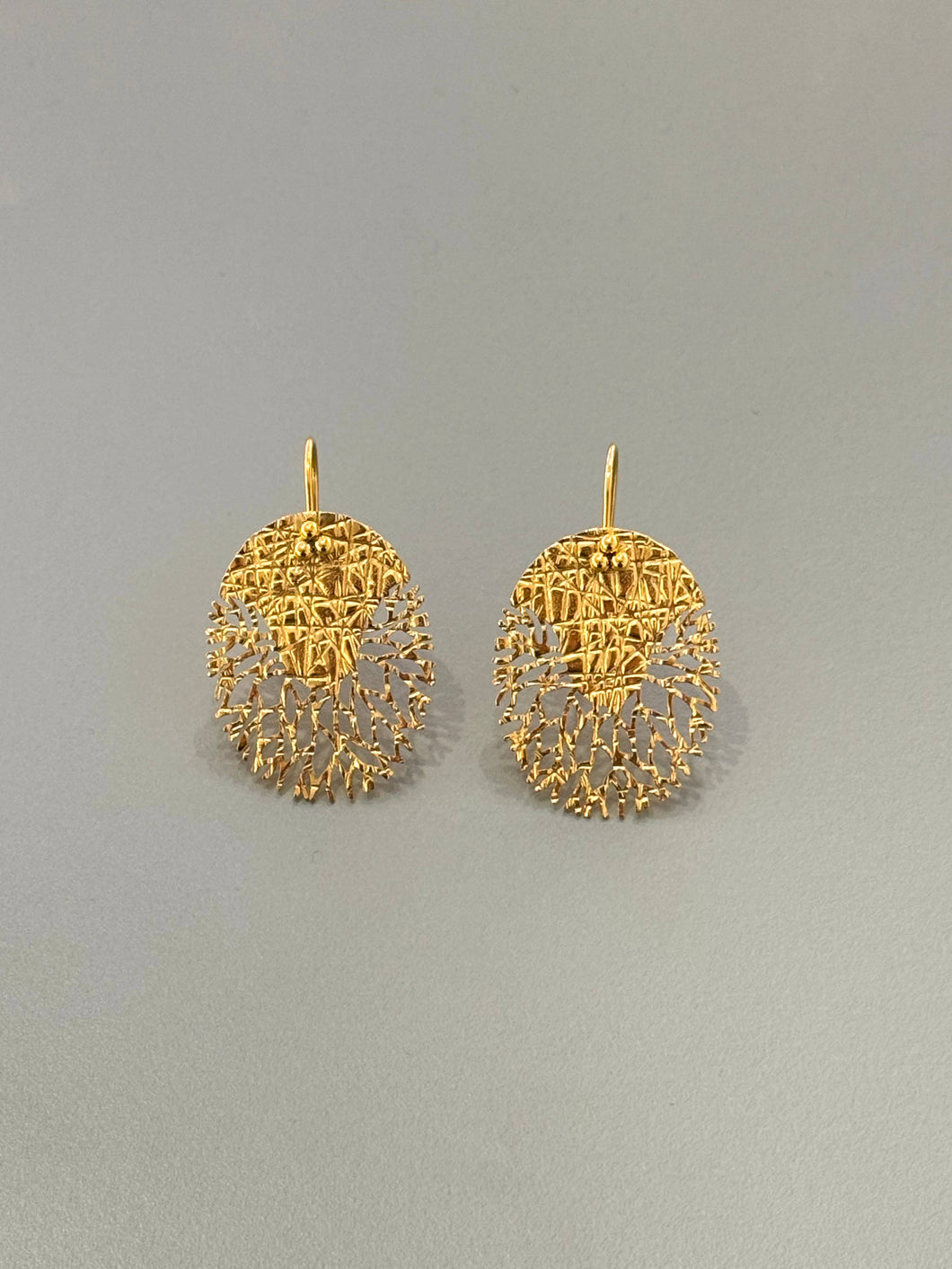 Roots Laser Cut  Earrings