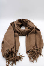 Load image into Gallery viewer, Plain Cashmere Sensation Scarf - Taupe
