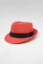 Load image into Gallery viewer, Summer Trilby Hat: Black
