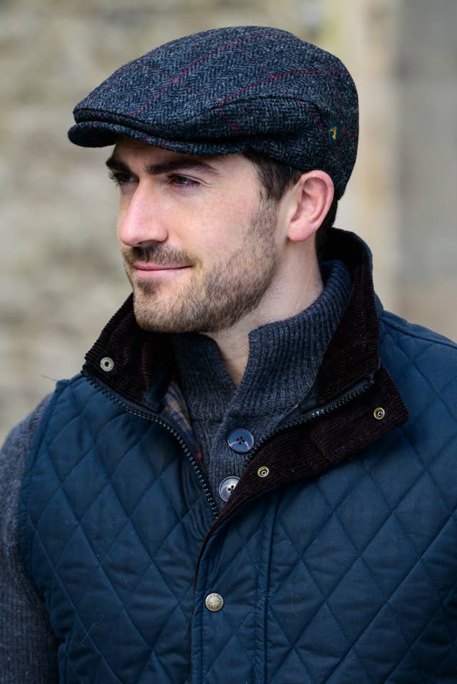 Men's 100% Tweed Trinity Cap 31: XXL