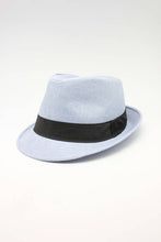 Load image into Gallery viewer, Summer Trilby Hat: Black
