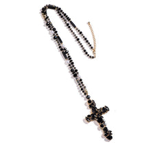 Load image into Gallery viewer, Necklace - cross: White
