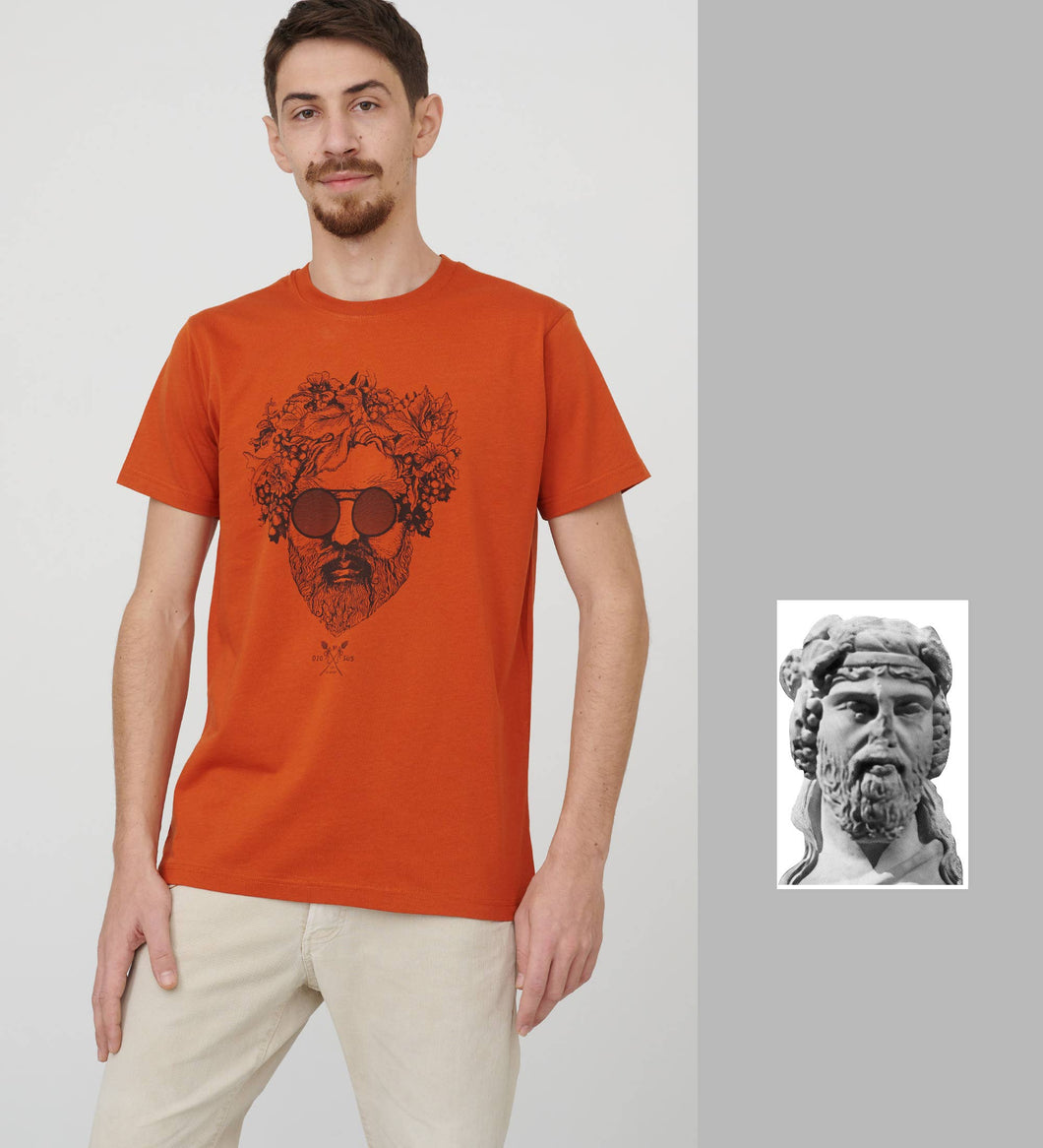 T-SHIRT DIONYSUS DARK ORANGE: S