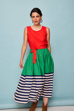 Load image into Gallery viewer, Green Star Long Dress: S
