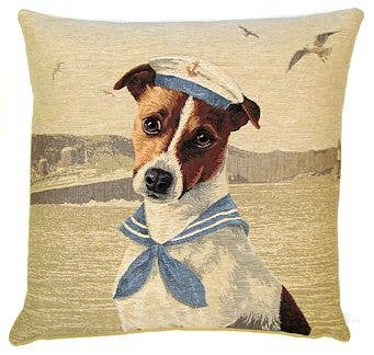 Jack Russell pillow cover - dog decor - dog cushion cover