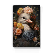 Load image into Gallery viewer, Bird with colorful flowers - Laqueprint - 19.5 x 30 cm - LP309
