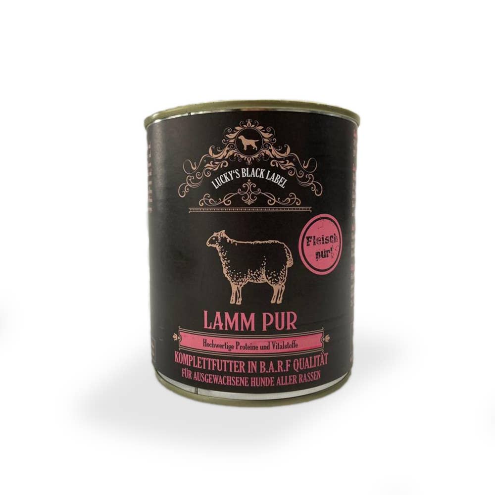 Lucky's Black Label lamb pure 800 g