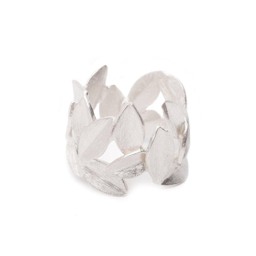 Silver Leaf Ring - ArtLofter