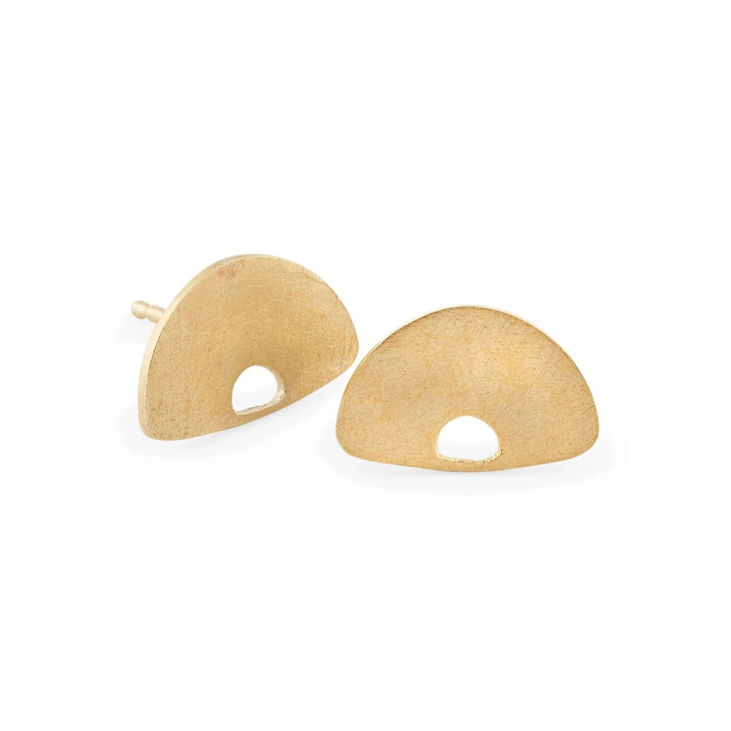 Solar Gold Plated Earrings - ArtLofter