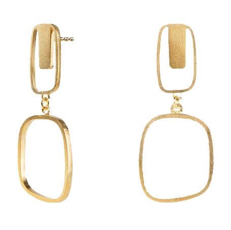 Gold Drop Earrings