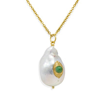 Load image into Gallery viewer, Emerald Eye Pendant
