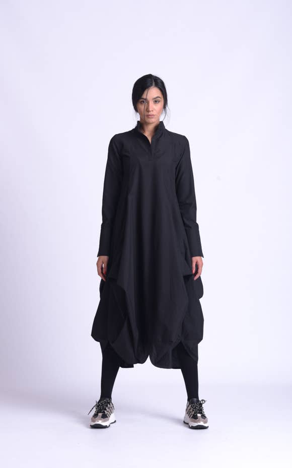 Asymmetric Long Dress