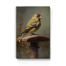 Load image into Gallery viewer, Laqueprint - The Goldfinch - hand-lacquered - 19.5 x 30 cm - LP397
