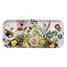 Load image into Gallery viewer, A Flower Garden birch veneer tray 32x15 cm Made in Europe
